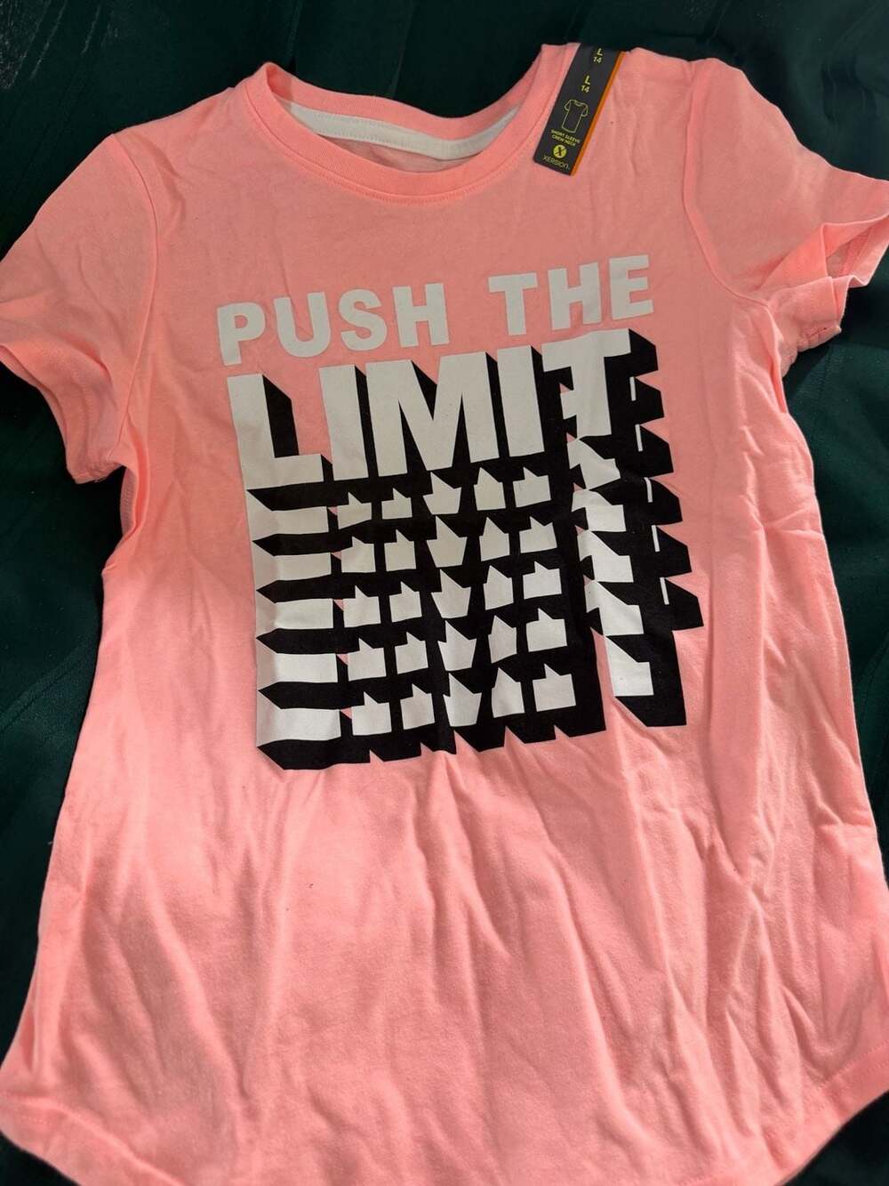 Xersion Push The Limit Graphic T-Shirt Size L 14